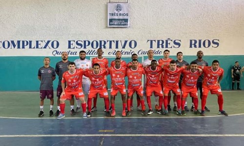 Próximo sábado: Três Rios enfrenta Rio Claro na final da Copa TV Rio Sul de Futsal